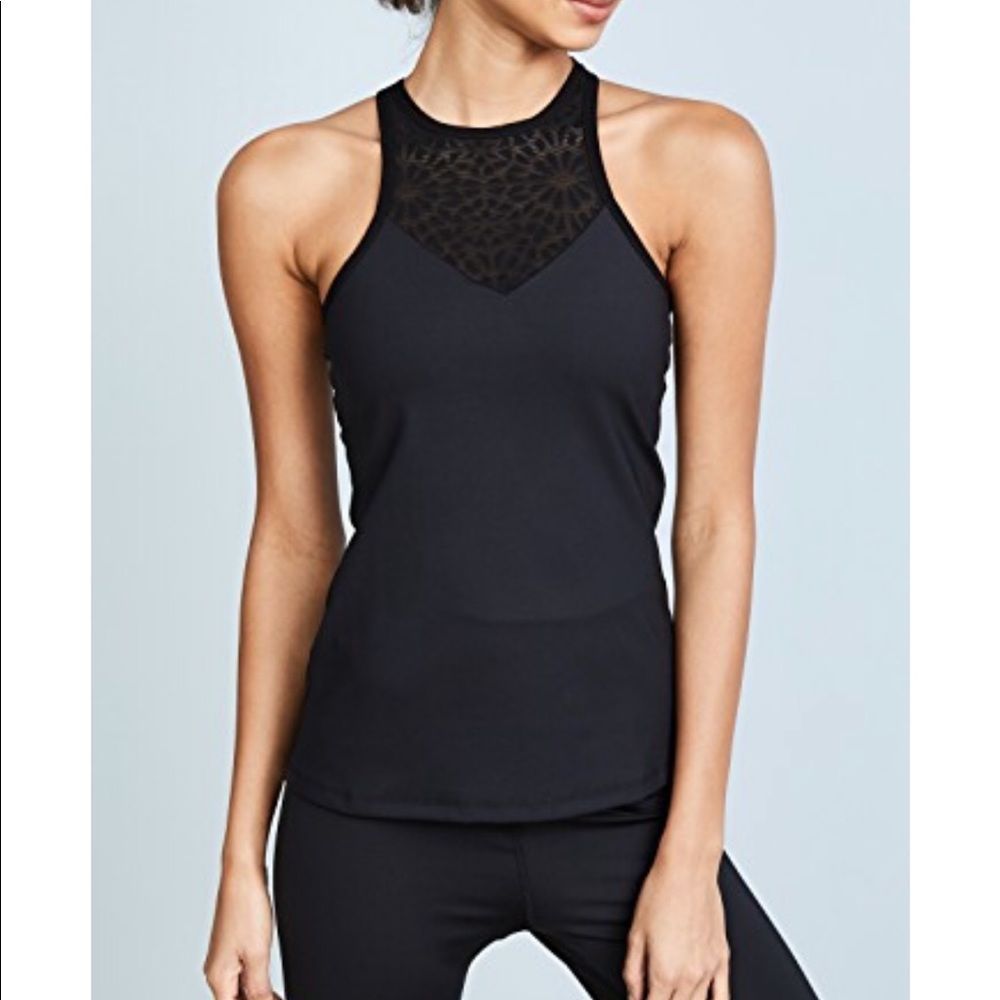 Beyond Yoga Cut it Close Mesh Tank